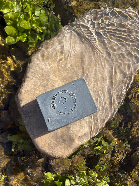 Smokey Bourbon Charcoal Bar Soap